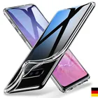 Für Samsung Galaxy A50 S9 S10 Liquid Hülle Durchsichtig Transparent Case Cover