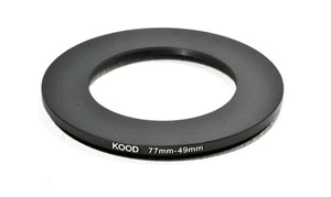 77mm-49mm 77-49 Stepping Ring Filter Ring Adapter Step down - Picture 1 of 1