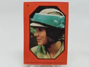 1983 ROTJ Star Wars Trading Card Sticker #30 Princess Leia Orange - Picture 1 of 3