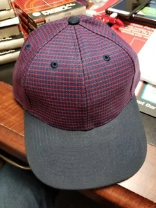 Toppers Argyle print One Size Fits All Strapback Hat NEW  - Picture 1 of 3