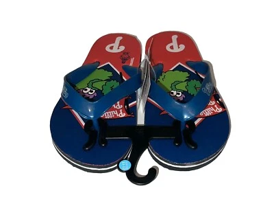 Sandalias chanclas de goma MLB Phillies Phanatics NUEVAS para niños jóvenes talla 11-12 Foto 1 de 4