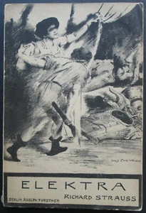 "Elektra" by Richard Strauss - 1908, German Language - Imagen 1 de 9