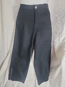 Michel Studio Slacks Black Size 20 Women WIDE Leg, Zip ANKLE NWT 5832 - Picture 1 of 8