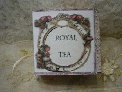 Caixa de saquinho de chá, Maria Antonieta (4) - Imagem 1 de 4