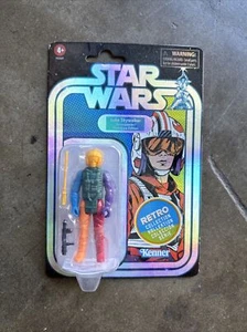 Star Wars Vintage Retro Luke Skywalker Snowspeeder Prototyp NEU orange in der Hand - Bild 1 von 2
