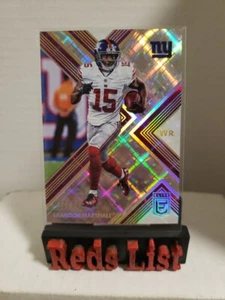 Donruss Elite 2017 púrpura 77/99 Brandon Marshall #76 New York Giants - Imagen 1 de 9