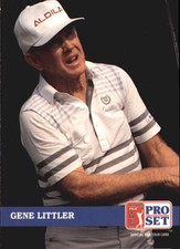 1992 Pro Set Golf Card #239 Gene Littler