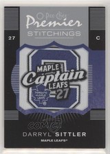 2007-08 O-Pee-Chee Premier Stitchings Variation /99 Darryl Sittler #PS-DS HOF