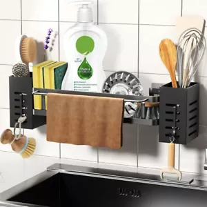 Küchenschrank Organizer Unter Waschbecken Hängend Regal Spülschrank Organizer - Bild 1 von 13