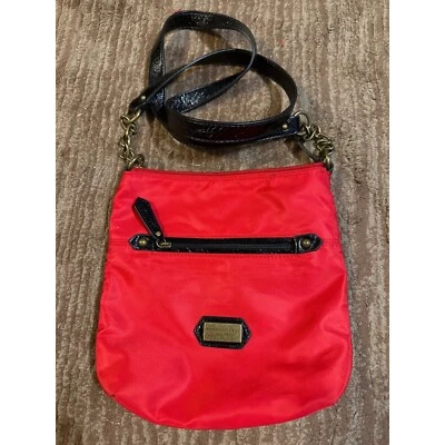 Tommy Hilfiger Bandolera Rojo Nylon Bolso de Hombro Correa de Cadena Foto 1 de 3