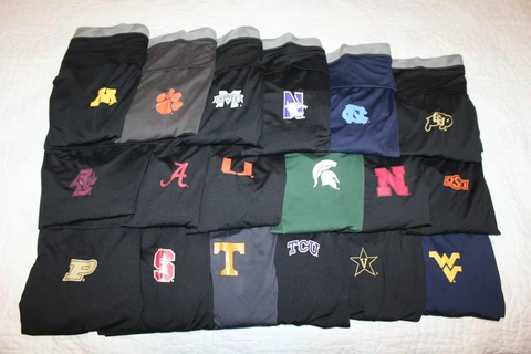 NWT Womens Juniors NCAA Leggings Athletic Pants Multiple Teams and Sizes! Cover