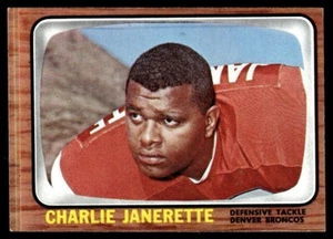 Topps Charlie Janerette Denver Broncos 1966 #38 - Imagen 1 de 2