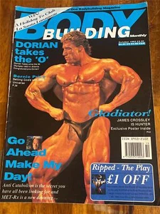 BODYBUILDING MONTHLY muscle magazine DORIAN YATES/American Gladiators 10-93 (UK) - Picture 1 of 8