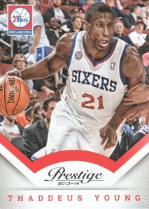 2013-14 Prestige Basketball #47 Thaddeus Young