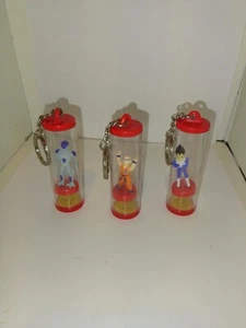 Dragon Ball Z Krillin, Vegeta, Frieza Magnetic Keychain Funimation 2000 DBZ - Picture 1 of 2