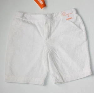 Gymboree Spring Dressy Collection Girl's White Eyelet Shorts size 7 NWT - Picture 1 of 3