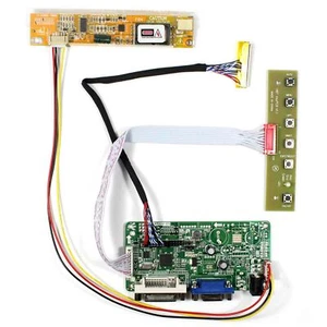 DVI VGA LCD Controller Board For 14" 1280x800 LCD Screen QD14TL01 B141EW02 - Picture 1 of 4