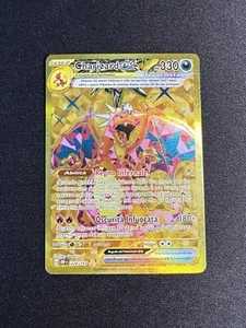 CHARIZARD ex 228/197 ITA • Full Art Gold Rare • Pokémon Feuriger Obsidian OBF - Bild 1 von 7