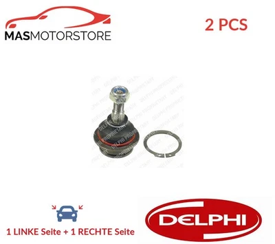 TRAGGELENK FÜHRUNGSGELENK VORNE DELPHI TC834 2PCS I FÜR NISSAN MICRA I 1.0,1.2 - Image 1 of 4