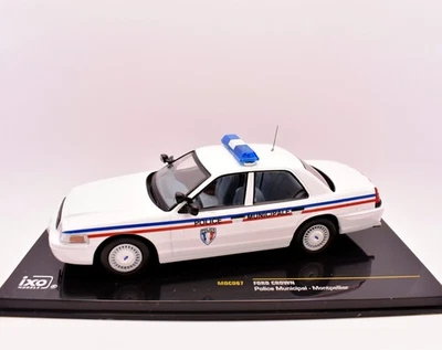 Modellino auto 1:43 Ford crown VICTORIA POLICE MUNICIPAL MONTPELLIER FRANCE - Immagine 1 di 4