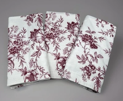 Juego de 3 farsa estándar de franela 100 % algodón colección navideña Martha Stewart Foto 1 de 4