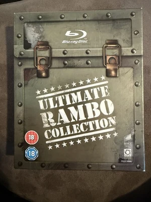 Rambo The Ultimate Collection Blu-Ray Sylvester Stallone UK PAL Version - image 1 of 2