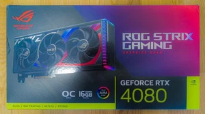 ASUS ROG Strix GeForce RTX4080 OC Edition 16GB GDDR6X - Wie neu - OVP - Rechnung - Bild 1 von 8