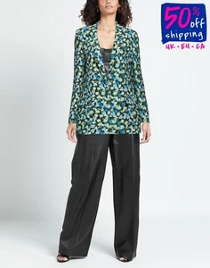 RRP€178 RELISH Blazer Jacket IT42 US6 UK10 M Floral Pattern Single-Breasted  - Picture 1 of 5