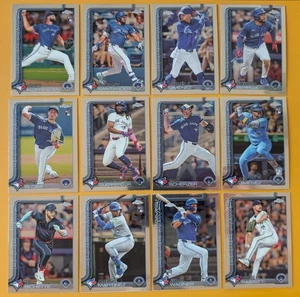 2025 Topps Chrome Baseball Team Set 12 Toronto Blue Jays Vlad Guerrero Jr Bichet - Picture 1 of 4