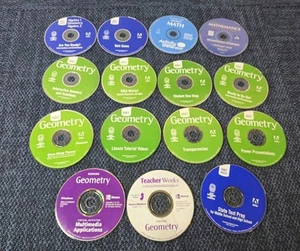 Holt Geometry Math CDs Teacher Edition | Home Schooling CD Education Mixed Lot - Picture 1 of 6