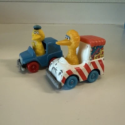 Camión de helados y correo Playskool Sesame Street Big Bird (de colección 1983 1982) Foto 1 de 4