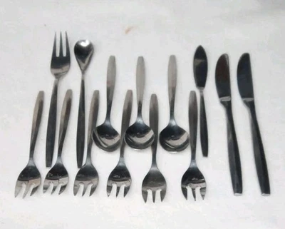 Noritake Harmony Flatware Lot 14 PC  - Image 1 of 3