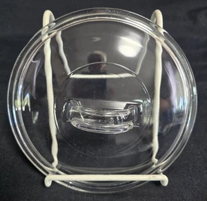 Pyrex L21C Glas Ersatz Deckel 7,25" Rund Klar für 1,5 Quart Corning Kasserolle - Bild 1 von 4