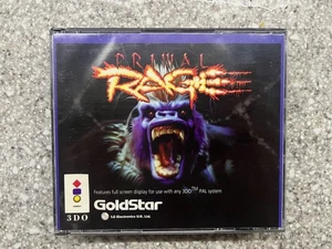 PRIMAL RAGE Panasonic 3DO Goldstar 3d0 Videospiel OVP Handbuch Disc komplett - Bild 1 von 6