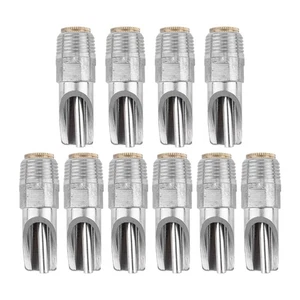 10Pcs Stainless Steel Pig Water Nipples Automatic Drinkers for Healthy - Picture 1 of 12