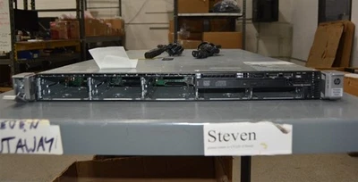 HP PROLIANT DL320E GEN8 D9R20A 2.5x8 Server XEON E3-1230 V2 8GB SEE NOTES - Image 1 of 4