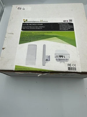 Asendance Wireless QL-ML342LV-Coppia Kit Bridge Wireless Include 2 unità - Immagine 1 di 4