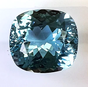 NATÜRLICHE FARBE 9,31ct!! AQUAMARIN - FACHMÄNNISCH FACETTIERT IN DEUTSCHLAND + BEWERTUNG ENTHALTEN - Bild 1 von 2