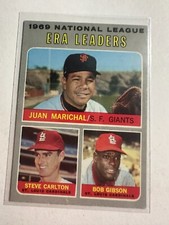 K114,503 - 1970 Topps #67 NL ERA Leaders/Juan Marichal/Steve Carlton/Bob Gibson