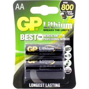 2pc GP Single Use Lithium Battery 1.5V 1200mAh for Smoke Detectors/Alarms - Picture 1 of 2