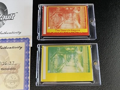 Alien 1979 Topps Vault Color Proof Set Rookie Card #63 The Search Begins - Image 1 of 4