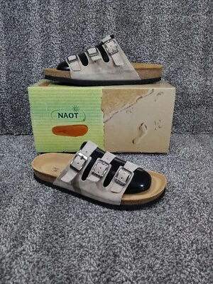 Sandalias de corcho de gamuza piedra arena Austin talla US 9M - 9.5M EU 40 NUEVAS NAOT Foto 1 de 4