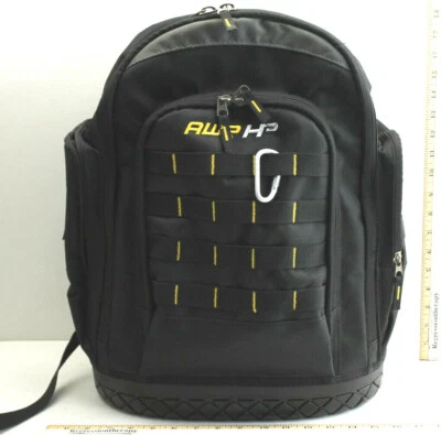 AWP-HP Black Extreme Tool Backpack w/Treaded Rubber Bottom 0552562 Clean         - Image 1 of 4