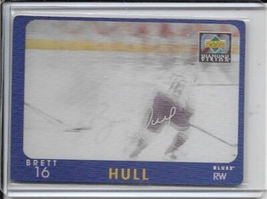 1997-98 Upper Deck Diamond Vision Brett Hull Signature Moves # S25