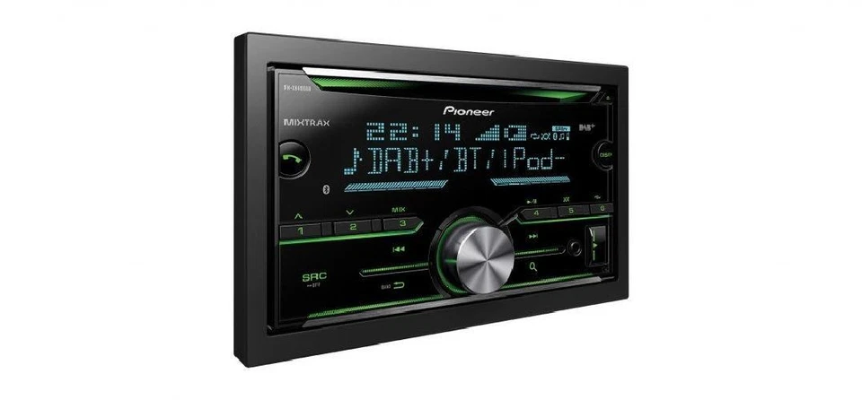 Pioneer FH-X840DAB Bluetooth Nero autoradio fuori produzione - Immagine 1 di 3