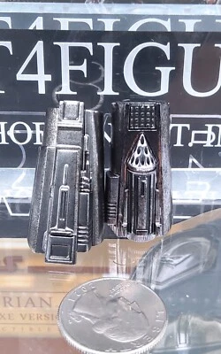 Figura de acción Hot Toys TMS052 Mandalorian & Grogu 1/6 armadura de muñeca cromada solamente  Foto 1 de 4