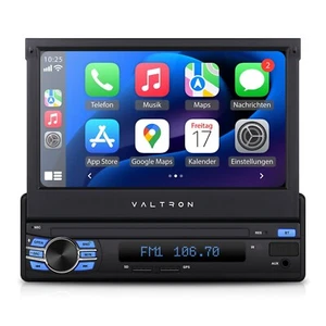 Valtron FX-750HDS2 1DIN Autoradio mit Apple CarPlay und Android Auto (Standard) - Bild 1 von 8