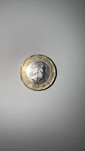 One Pound Münze 2017 D G REG F D Queen Elizabeth - Bild 1 von 2