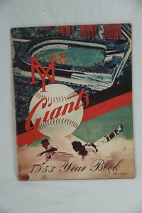 Rare Vintage Org. 1953 New York Giants Baseball Yearbook - - Extremely clean - Picture 1 of 6