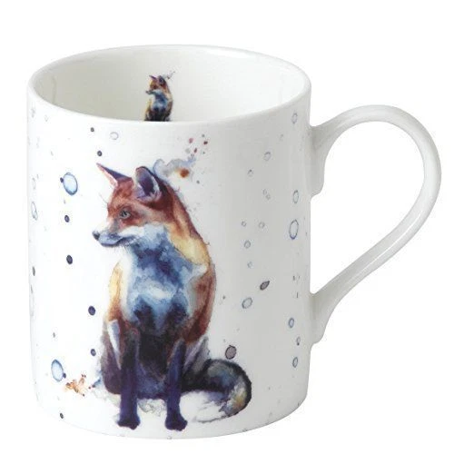 Sarah Stokes Porzellan Tasse Fuchs Design A27616